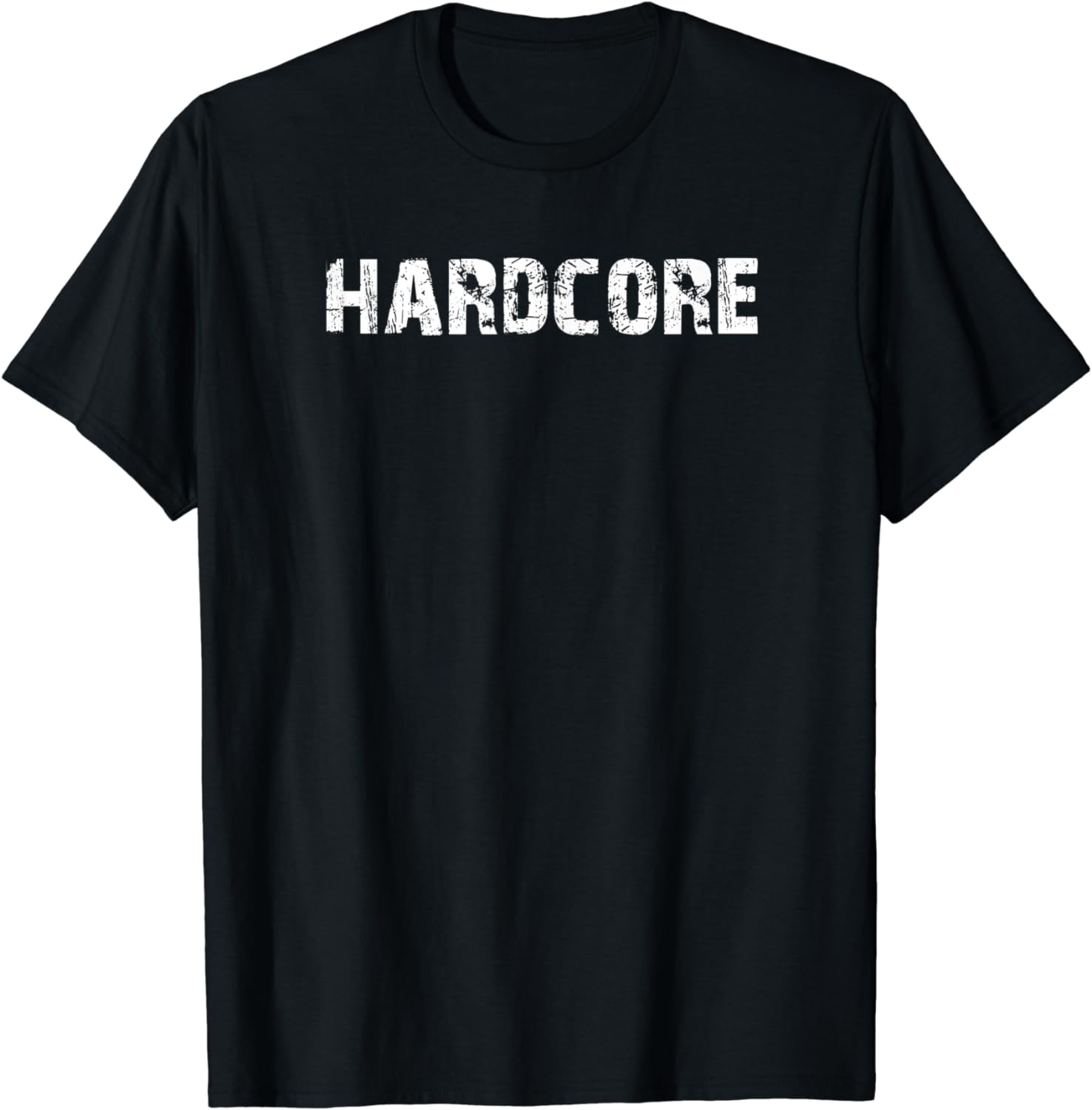 

Hakke Hardcore Simple Lettering in Post Apokalypse Style T-Shirt Men Clothing Streetwear Graphic T Shirts Camisetas 4XL