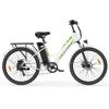 WITAMBIKE C26 PRO Adult Urban Electric Bicycle, 250W Motor, 36V 20Ah Battery, Mechanical Disc Brakes, 26-inch Wide Urban Tires, Max Load 120kg