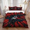 Venom Action Print 3Pcs Bedding Setduvet Cover With 2 Bedropillowcase Home Birthday Gift