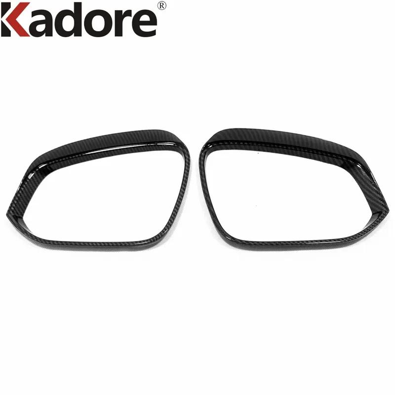 Rearview Mirror Eyebrow Cover Trim For Toyota RAV4 RAV 4 -2024  Chrome Car Side Mirrors Rain Shield Sun Visor Accessories