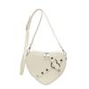 New Valentine's Day Limited Heart-shaped Shoulder Bag Women's Fashion Simple Gift Oblique Span Women's Bag 2025