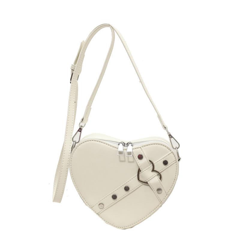 New Valentine's Day Limited Heart-shaped Shoulder Bag Women's Fashion Simple Gift Oblique Span Women's Bag 2025