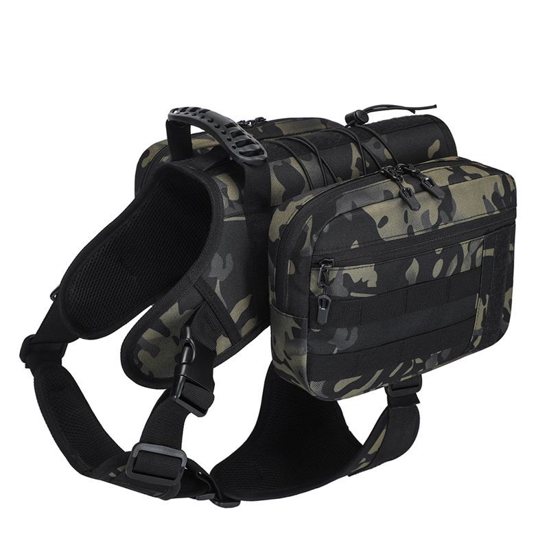 Dog Backpack Harness,outdoor Walking Strorage Bag for Puppy Daily Trips