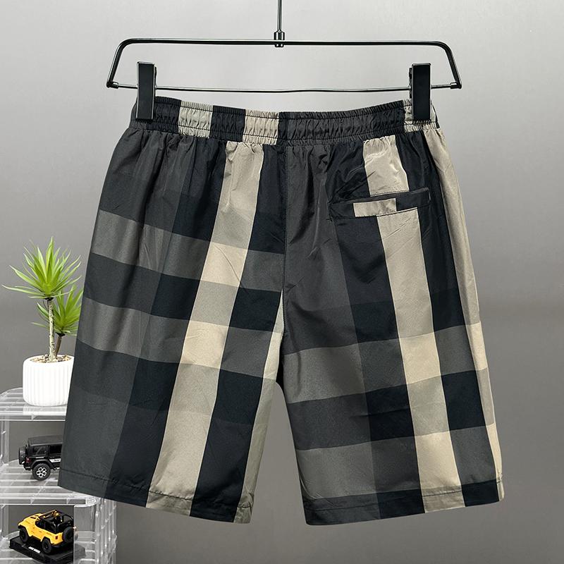 Pantalones cortos casuales de verano de talla grande para hombre, ropa vintage, pantalones cortos de verano con cintura elástica