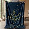 fenerbahcePrinted Flannel Blanket Cozy Skin-Friendly Warm Throw for Couch Bed Indoor Daily Use