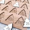 Acts of Kindness Advent Calendar 2025 Wooden 25-Day Countdown Calendar Sharing Kindness Christmas Decoration for Kids Adults
