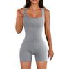 Tuta Slimming a Coste con Scollo Quadrato - Moda Donna Autunno/Inverno 2025