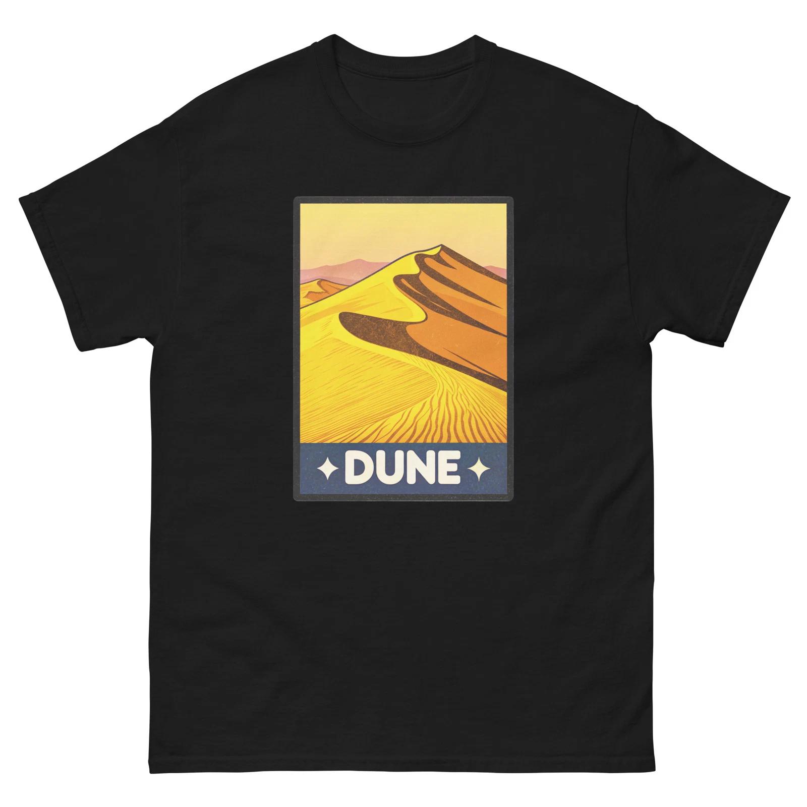 Футболка с изображением географического ландшафта Дюны S