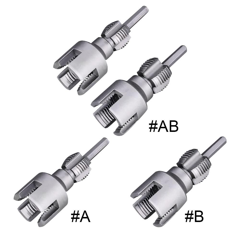 Integriertes Innen- & Außengewindeschneidwerkzeug Kunststoffrohr Gewindebohrer Schneideisen Satz Rohrgewindeschneider Werkzeug zum Schneiden & Rohrgewindeschneider