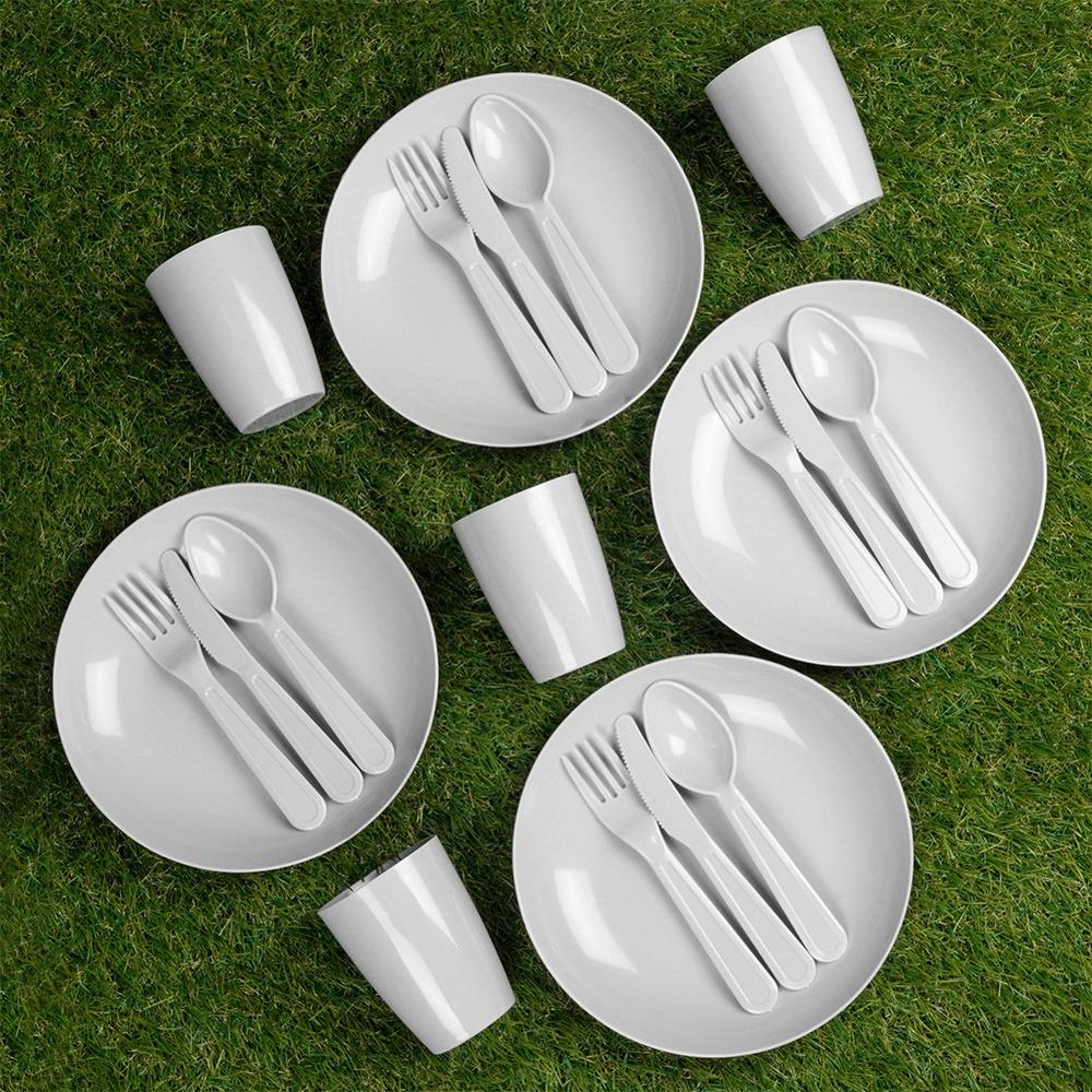 Vilde Plastic Picnic Set 20-Piece