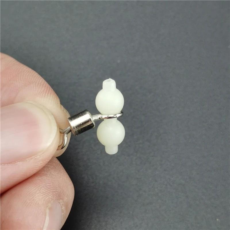 Luminous 3 Way Durable Fishing Swivels Sea Fishing Accessories Rolling Swivels Connector Sea Fishing Hook Size L S