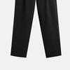 Mens Relaxed Fit Casual Pants With Elastic Waistband Lightweight Poplin Trousers