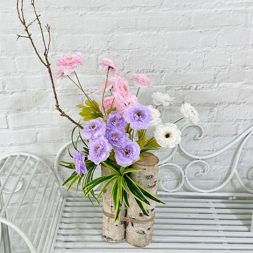 Soft Texture Artificial Flowers Romantic Color Wedding Decor New Christmas Decor  Wedding Hall