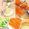 1pc High Quality Stainless Steel Potato Cucumber Carrot Grater Peeler Vegetables Fruit Peeler Double Planing Grater Kitchen Gadget For Hotels