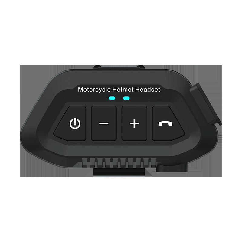 Waterproof LX2 Bluetooth 5.3 Helmet Headset for Cross-Border Riders