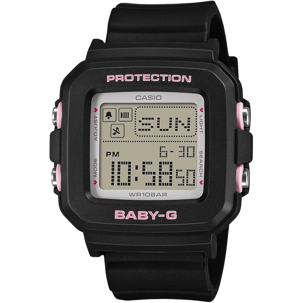 Casio Baby-G Plus BGD-10KH-1JR Women s Black Watch Water Resistant Stylish Design