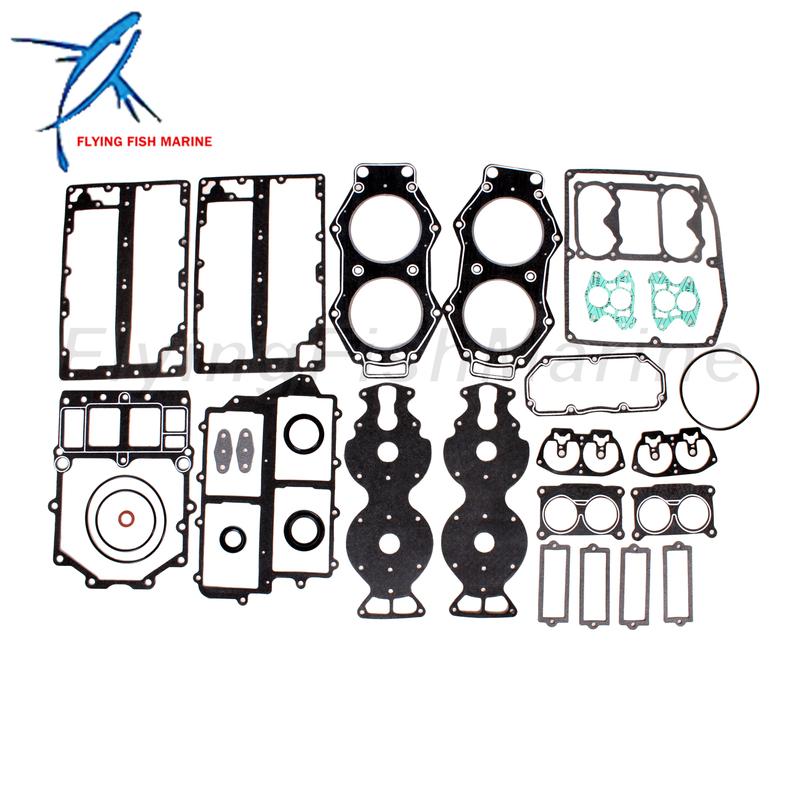 Outboard Motor 6E5-W0001-00/01 6E5-W0001-A3 6E5-W0001-A2/A1/A0 Power Head Gasket Kits for Yamaha V4 100HP 115HP 130HP