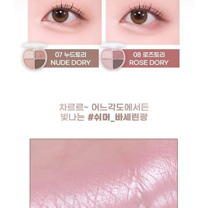 Colorgram Tintin Dory Eyeshadow Palette - 8 Types