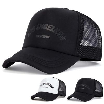 Herren Damen LOS ANGELES Baseballkappe Mode Sommer Atmungsaktive Mesh-Kappen Snapback Hüte Unisex Trucker Caps Hip Hop Caps gorras
