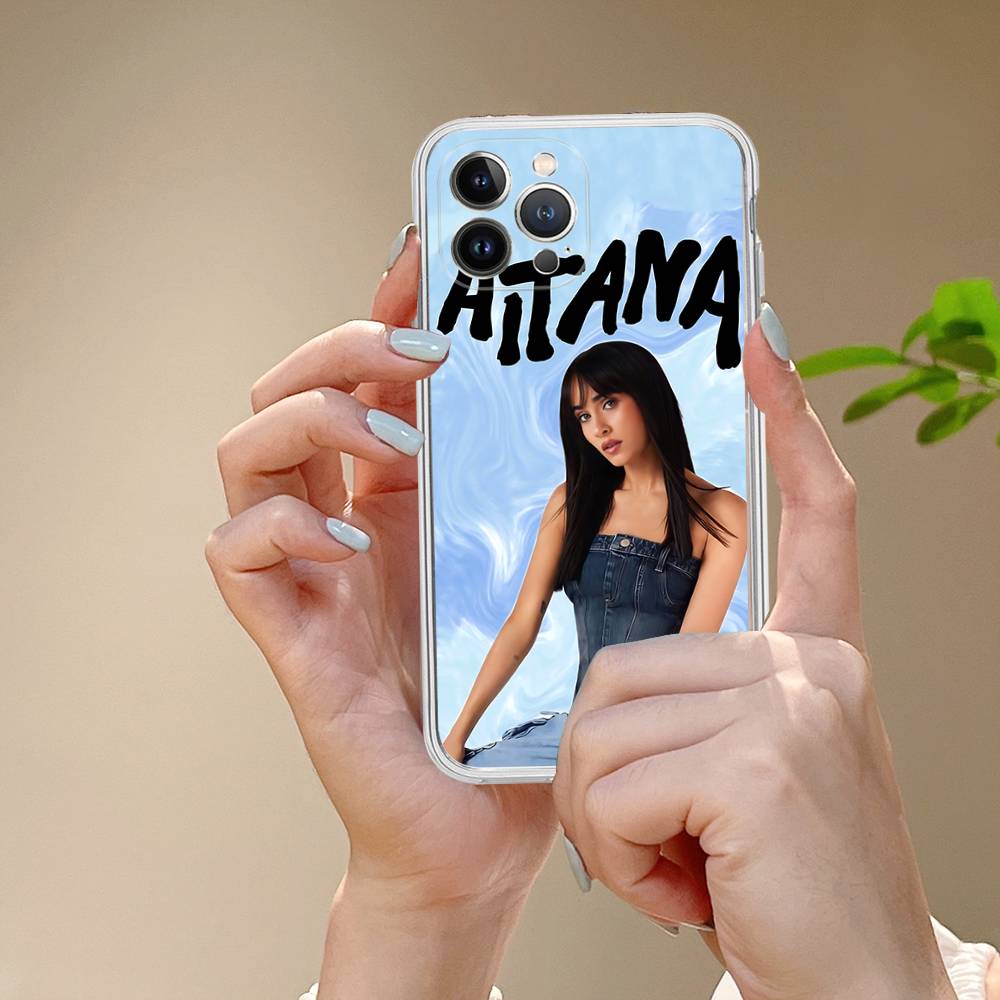Singer A-Aitana Ocana For IPhone 11 12 13 14 15 16 17 Pro Max Plus 13 Mini Silicone Soft Transparent Back