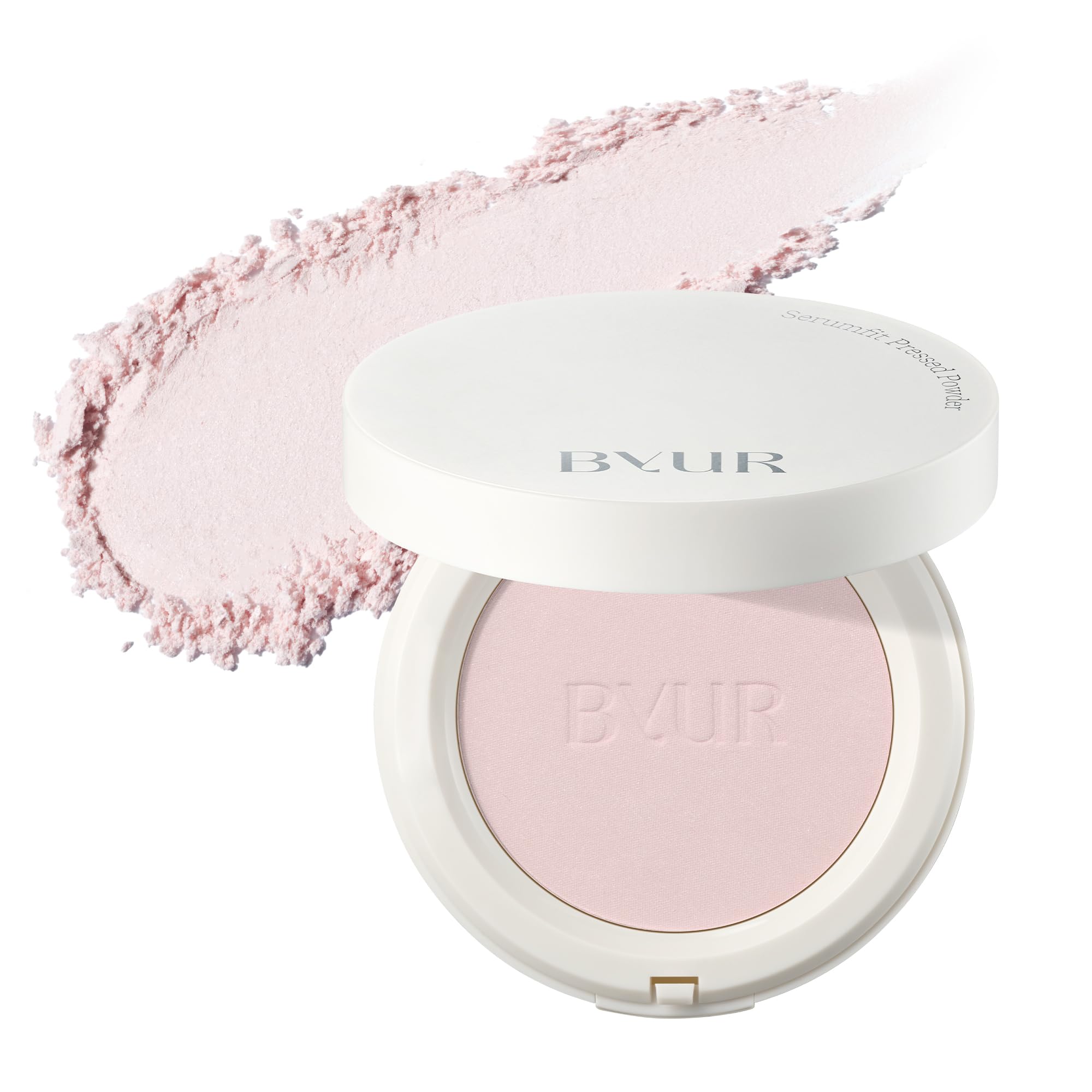 ByUR Pressed Powder Pressed Powder Popular Ranking Shine Smudge Pore Pore Dry Combination Oily 10g No-Sebum (Moist #01 Pink) [Semi-Glow] Moisturizing,