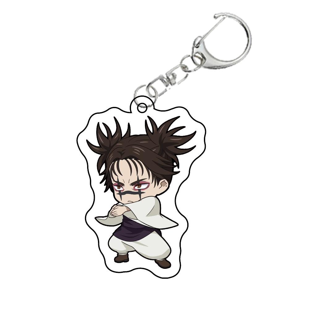 Jujutsu Kaisen Acrylic Keychain Self Created Peripheral Fushiguro Megumi Nanami Kento Kugisaki Nobara Gojo Satoru Anime Charm