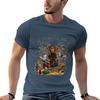 GerUnisex Spaniel Wachtelhund TShirt Casual Streetwear Short Sleeve Tee