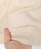Yours BEXU1745 High Neck Dolman Sleeve Oversized Size Gray Women's Knit, Small,