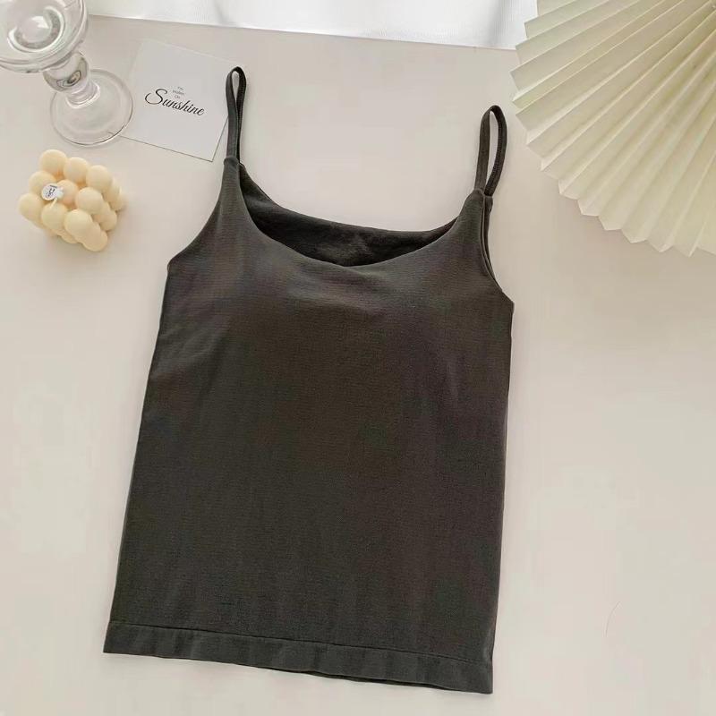 Soft Seamless Padded Camisole Tank Top