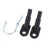Steel Bicycle Trailer Hitch Mount Adapter High Quality Replacement Axle Bike Cycling Rear Carrier Mount Bike