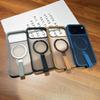 For IPhone 17 Promax Phone Case Integrated Hanging Rope for Apple 16 Metal Bracket for Samsung S25u Skin Feel Case