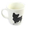 Les Trésors De Lily [M6755] - Ivory 'Yorkshire Terrier' Mug