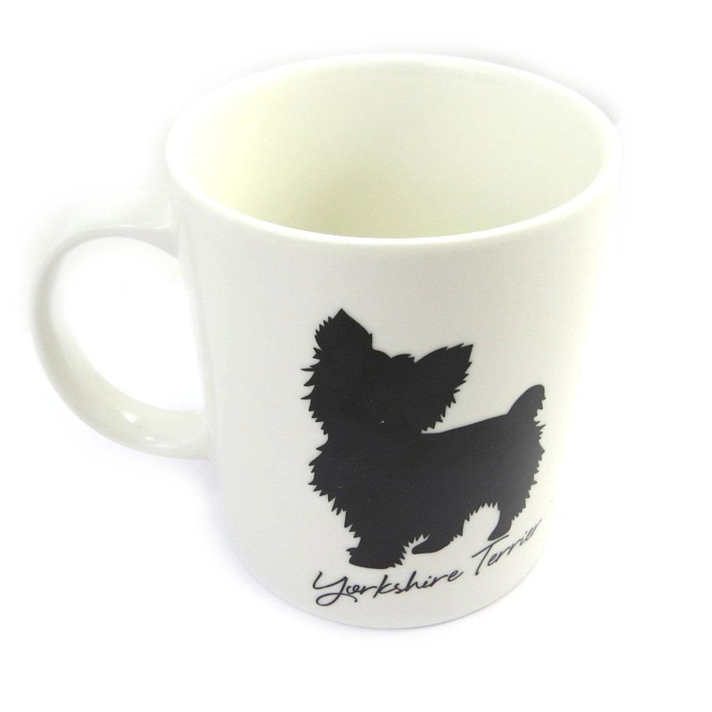 Les Trésors De Lily [M6755] - Ivory 'Yorkshire Terrier' Mug