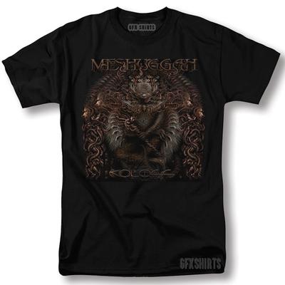 Maglietta Meshuggah Merch Tour Concerti Rock T-Shirt Grafica Vntg