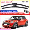 Voor MINI Mini One Cooper S D Hatch F55 F56 2013 - 2019 Auto Voorruitenwisserblad Ruitensproeier Voorruit Auto Accessoires 19"+18"""