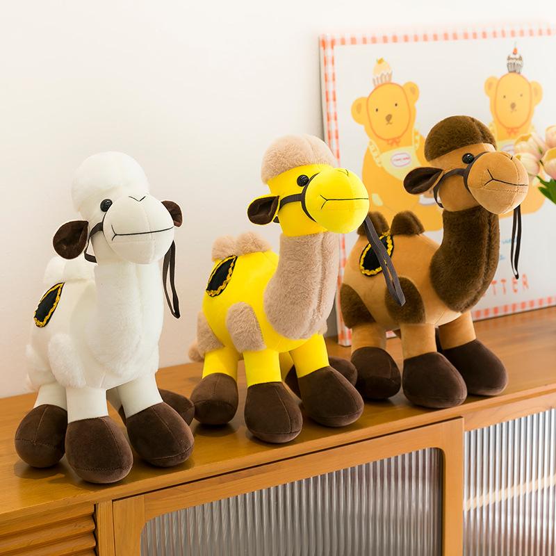 Simulated Camel Plush Toy Desert Travel Souvenir Doll Company Gift