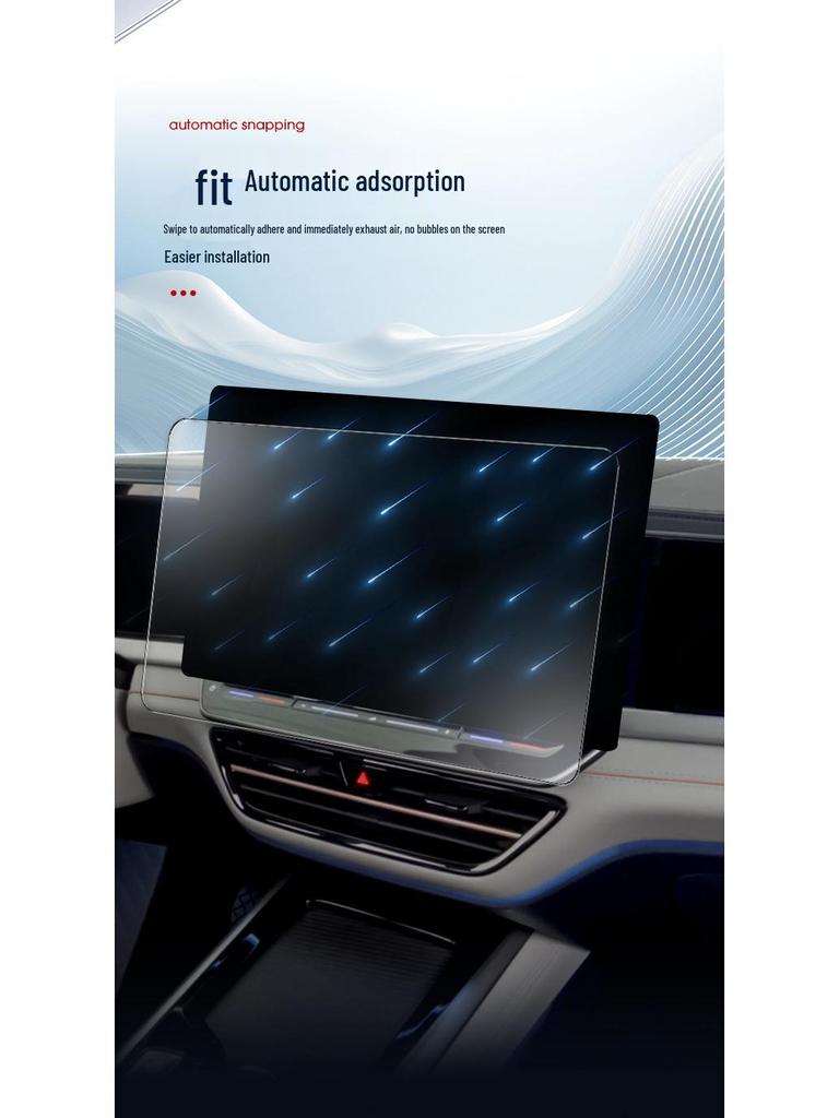 Protezione Schermo Temperato Volkswagen Tayron L: Adesivo Controllo Navigazione & Decorazione Interni per 25 Modelli