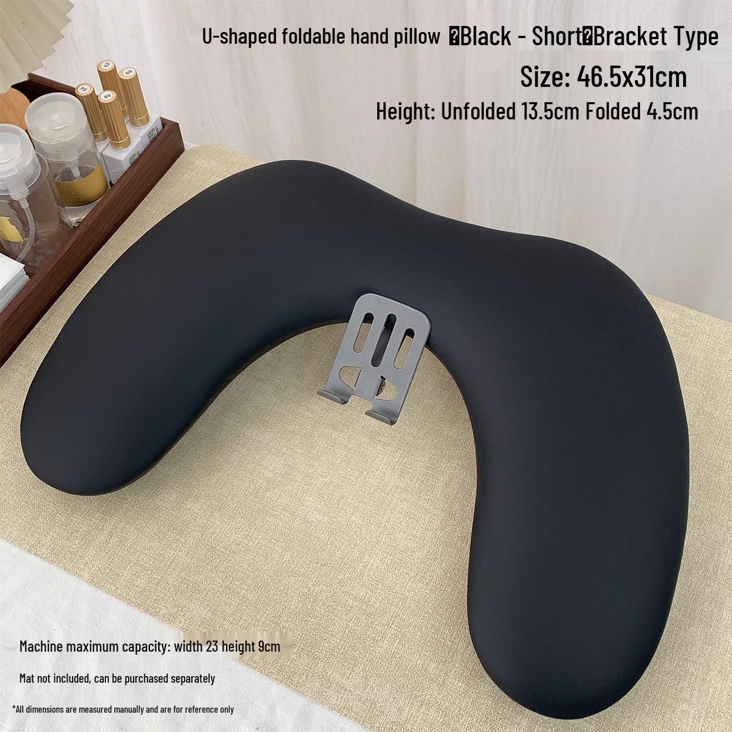 

Butterfly Russian Style U-Shaped Manicure Hand Rest with Phone Holder - Comfort & Fatigue Relief Tool for Salons