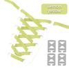 1 Pair Elastic No Tie Shoe Laces Anchors Flat Shoelace Lock Clip for Adults and Kids Tieless Shoelaces for Sneakers