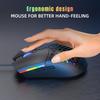 RGBs Illuminates Cord Opticals Mouse Hollows Design 6 Programmable Button 6400DPI For Desktop Office Gaming