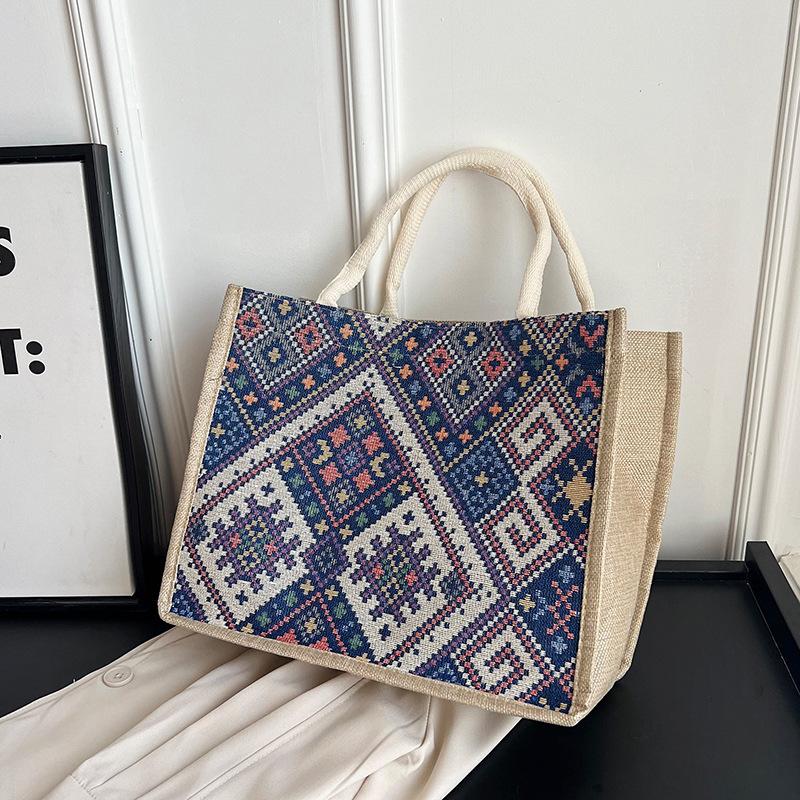 

Сумка большой вместимости женская 2025 новая модная наплечная сумка-тоут студенческая ручная сумка для занятий тренд синий