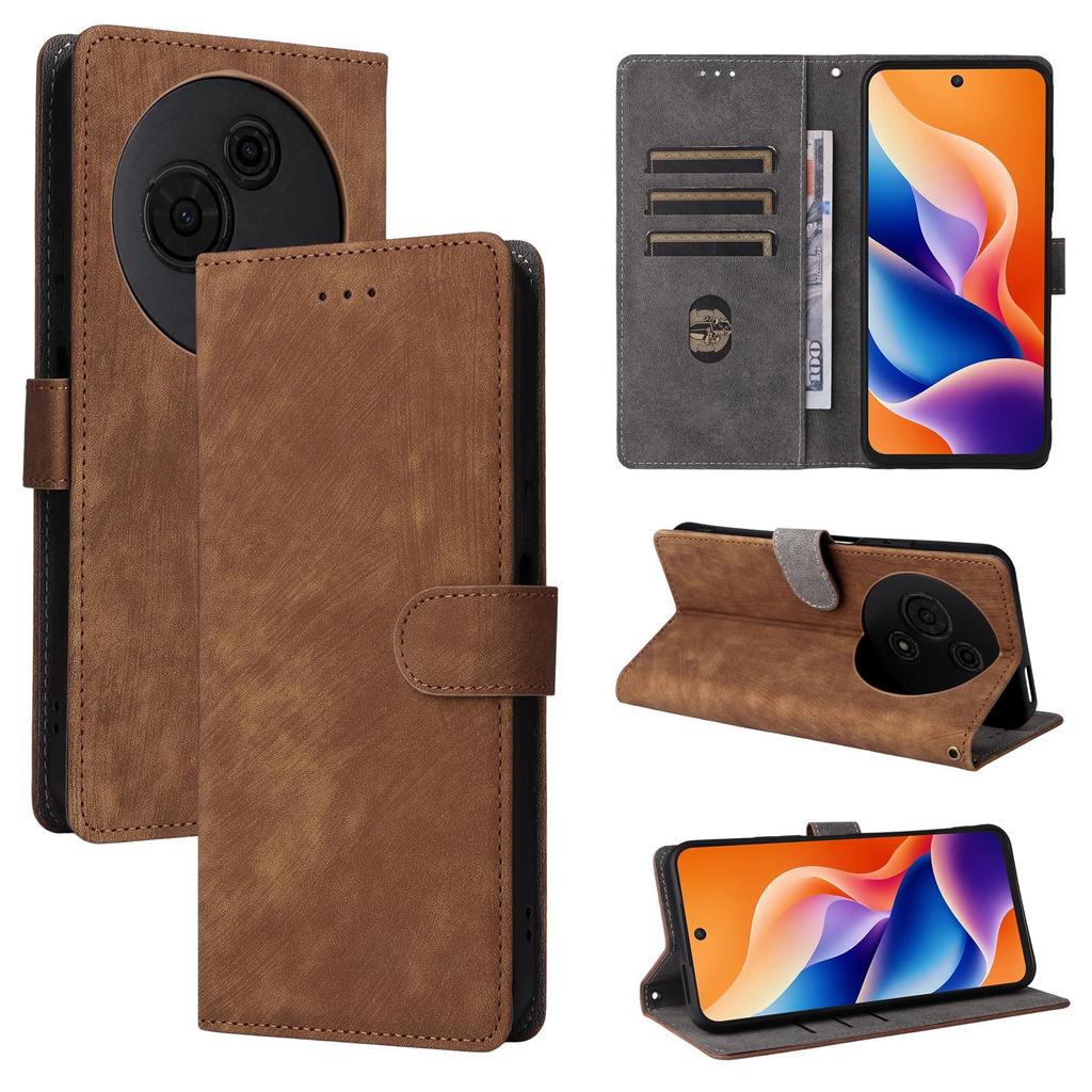 Cover TCL 50 SE, Custodia a Portafoglio Pelle con Supporto e Chiusura