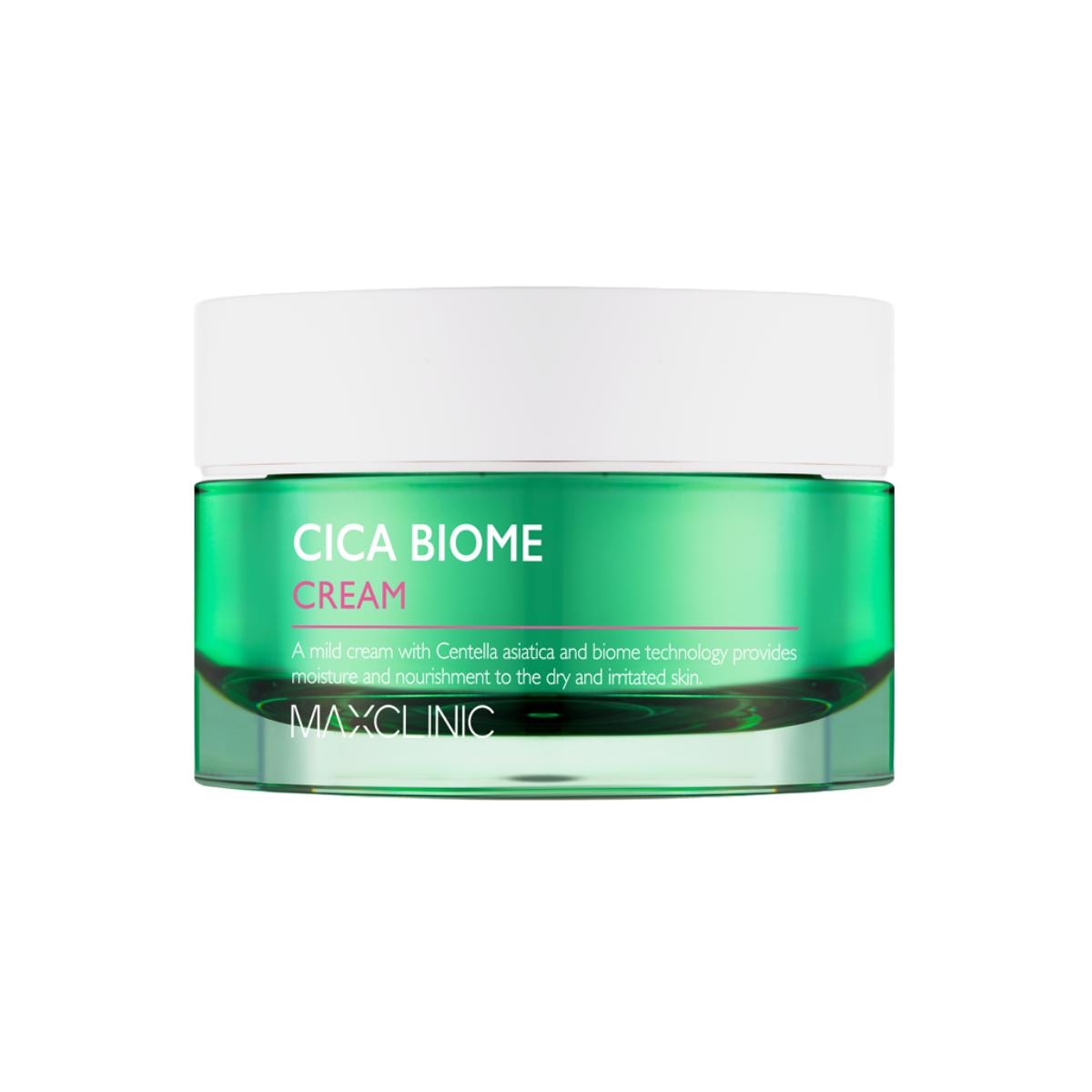 MAXCLINIC Cica Biome Cream Hydrating Balancing Facial Moisturizer 50g