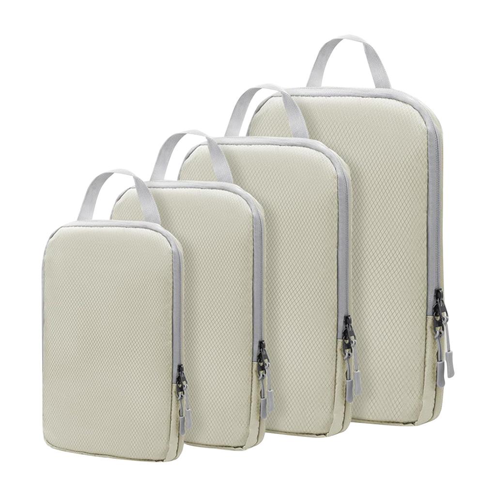 Compression Packing Cubes For Suitcases Travel 4 Set Expandable Travel Bags Organizer For Luggage