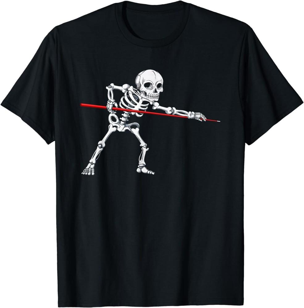 NEW LIMITED Skeleton Billiards Halloween Billiard Pool Snooker Tee T-Shirt S-3XL Unisex T-Shirt M