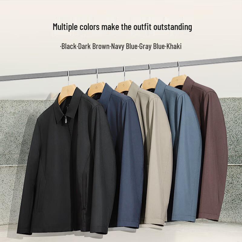 Goldlion Men's Easy Care Business Lapel Jacket