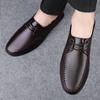Outdoor Walking Shoes 2024 Luxury Brand Male Shoes Casual All-match Lace-Up Male Oxfords Shoes Platform Men Wedding Dress Shoes