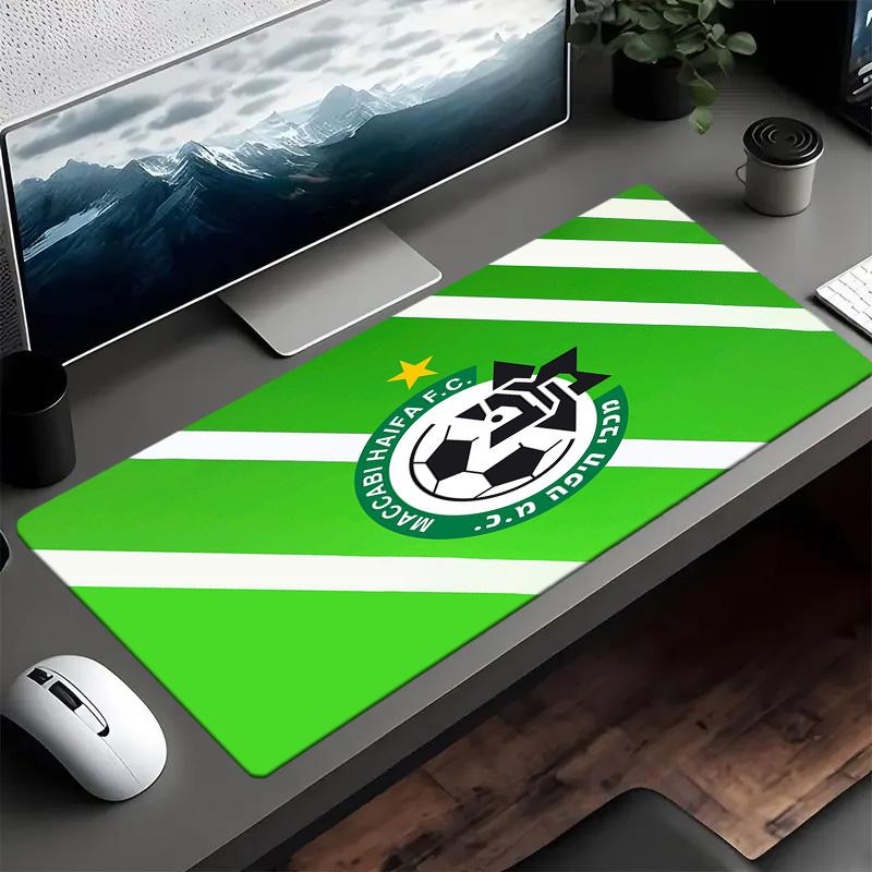 Maccabi Haifa Fc Crest Mouse pad Mouse pad, Gaming Mouse Pad, keyboard pad, Desk Decor for computer notebook Fan Gift Birthday Gift
