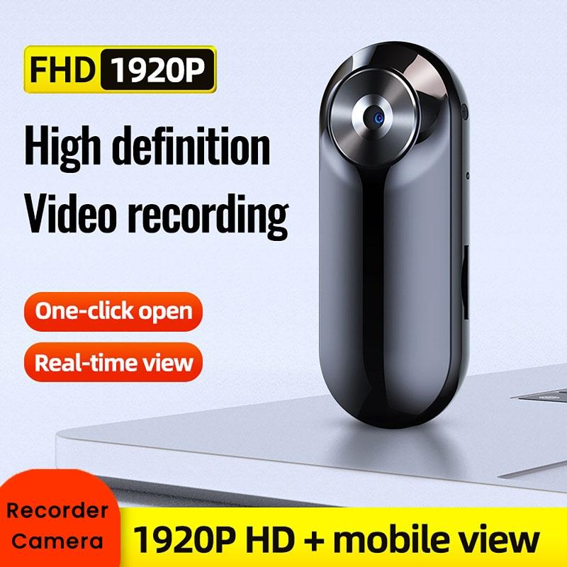 Body Voice Recorder Camera Audio Video Activated One Click Recording Portable Recorder With Microphone For Work And Life