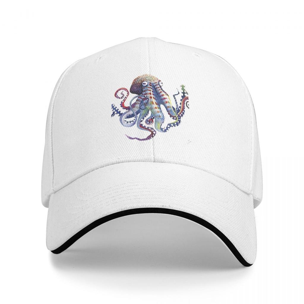 Unisex Baseball Hats Octopus Outdoor Streetwear Summer Sports Baseball Caps Hip Hop Cap Casquette Polychromatic Hats